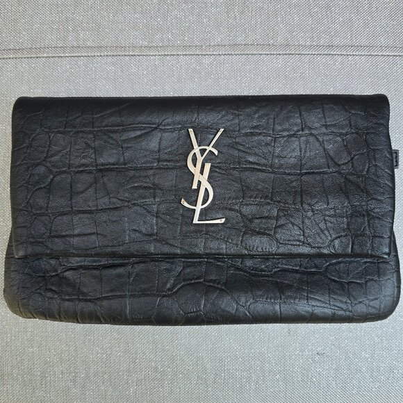 Yves Saint Laurent Clutch Bag YSL - Picture 1 of 8